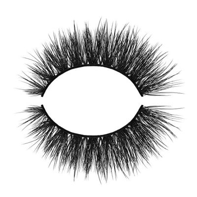 Juvia&#39;s Place Nubian Eyelashes Aziza - Eyelash Extension for Day or Night Use, Vegan Mink Lashes, Cruelty-Free Fluffy Lashes, Reusable Adhesive Eyelashes, Matte Black Mink Eyelashes Natural Look