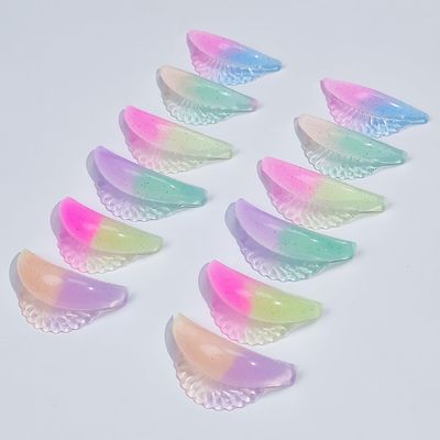PERMANIA Lash Lift Pads, 12 Piece6 Sizes Liquid Silicone Lash Lift Rods with &#39;C&#39; Curl Super Soft &amp; Sticky Extreme Eyelash Curler DIY Makeup Beauty Tool (Colorful)
