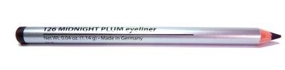 Pure Ziva Midnight Eggplant Plum Violet Dark Matte Purple Red Wood Eyeliner Pencil, HD Professional Eye Liner Smudge Proof Deep Pigment, No Animal Testing & Cruelty Free