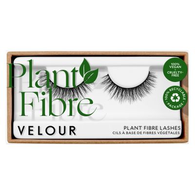 Velour Plant Fibre Lashes - A New Leaf - Hemp-Derived False Eyelashes - Lightweight, Reusable, Handmade - Wear up to 25 Times - Natural Fake Lashes - 100% Vegan, Soft and Comfortable, All Eye Shapes