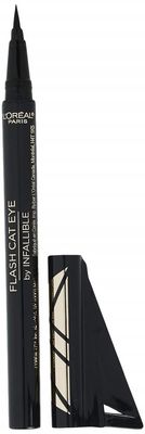 L&#39;Oreal Paris Makeup Infallible Flash Cat Eye Waterproof Liquid Eyeliner, Black, 0.44 oz.