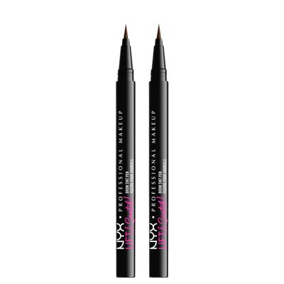 NYX PROFESSIONAL MAKEUP Lift &amp; Snatch Eyebrow Tint Pen, Espresso (Pack Of 2)
