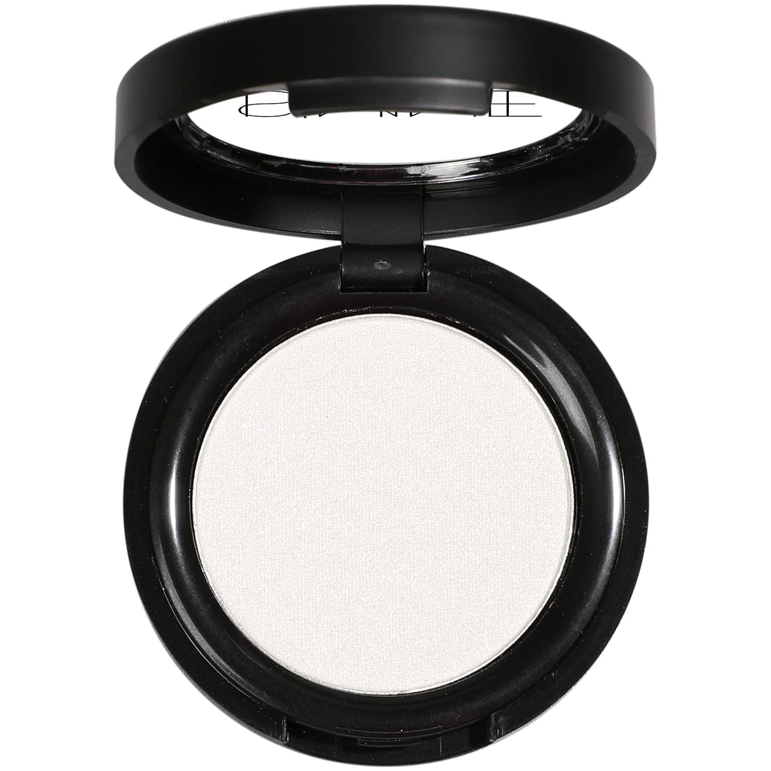 ISMINE Single Eyeshadow Powder Palette Shimmer Pearl White, High Pigment, Longwear Single White Eye Makeup for Day &amp; Night (#01)