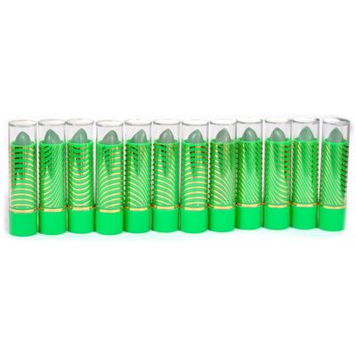 Aloe Vera Mood Lipstick Green Color (12pcpk) by Princessa