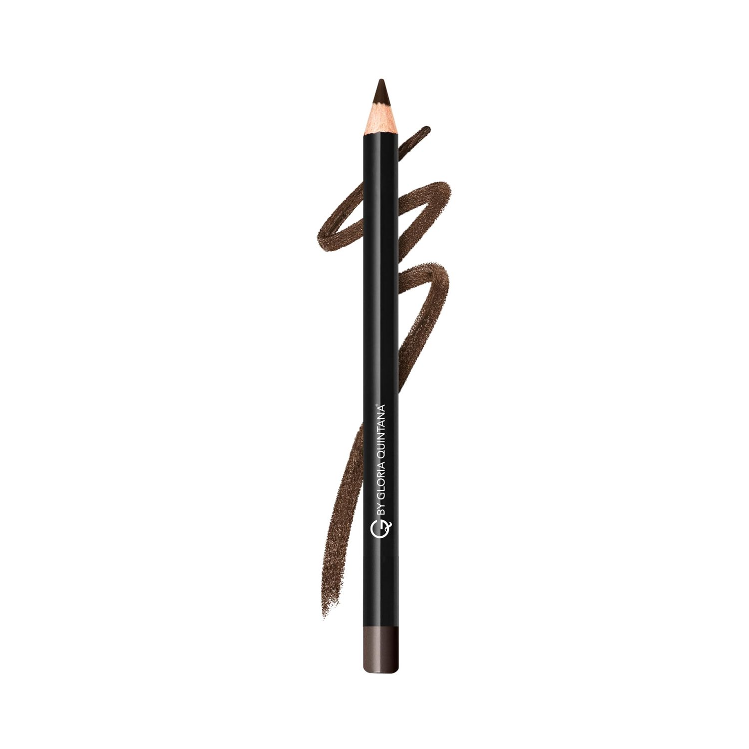 GQ BY GLORIA QUINTANA, Brown Eyeliner Pencil, Smudge Proof | Long Lasting Tint, Easy Smokey Eye, Highly Pigmented Makeup for Eyes | Vegan, Gentle on the Eyes | Delineador de Ojos