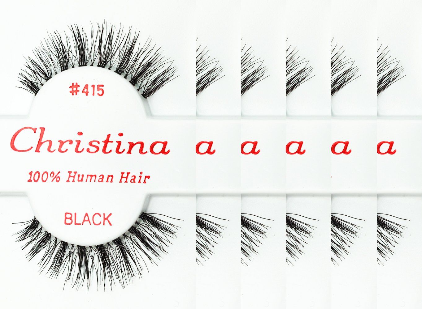6packs Eyelashes - 415 by Christina