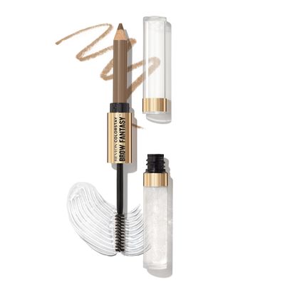 Revlon ColorStay Brow Fantasy, Eyebrow Pencil with Shaping Clear Gel, Makeup Stocking Stuffer for Women, Smudge-proof, 16HR Wear, 101 Ash Blonde