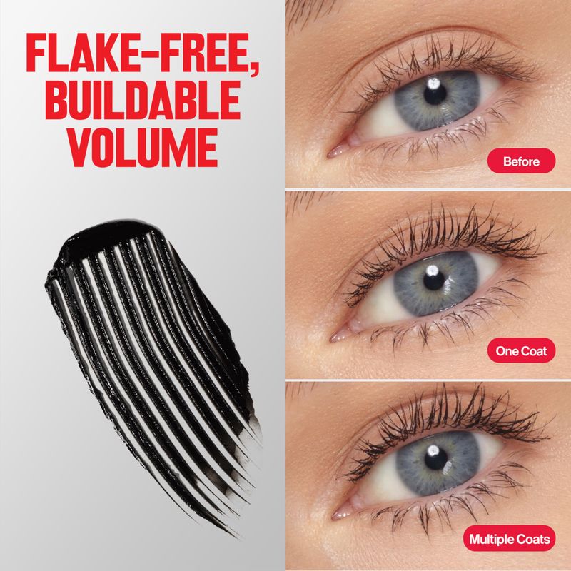 Revlon ColorStay Full Time Mascara, Volumizing Eye Makeup, 24 Hour Wear, Clump-Proof, Smudge-Proof, Flake-Proof, 402 Black Brown