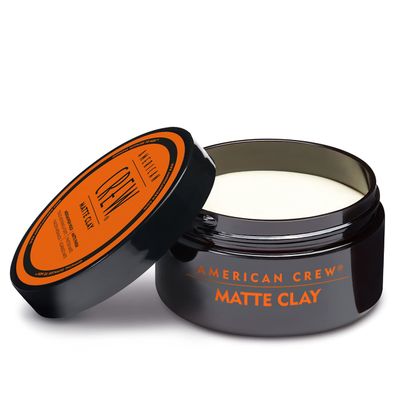American Crew Men's Hair Matte Clay, Like Hair Gel with MediumHigh Hold, 3 oz
