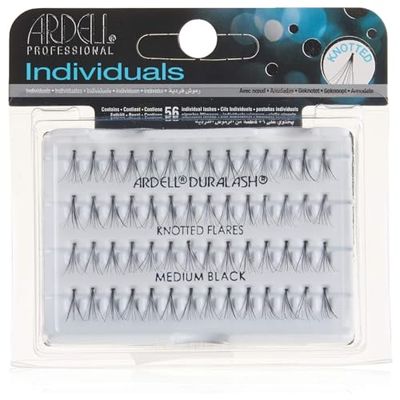 Ardell Professional Individual Duralash Flares, Medium Black, 1 Pair
