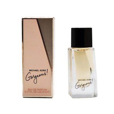 Michael Kors Gorgeous Perfume for Women Mini Splash EDP 0.17 Fl Oz