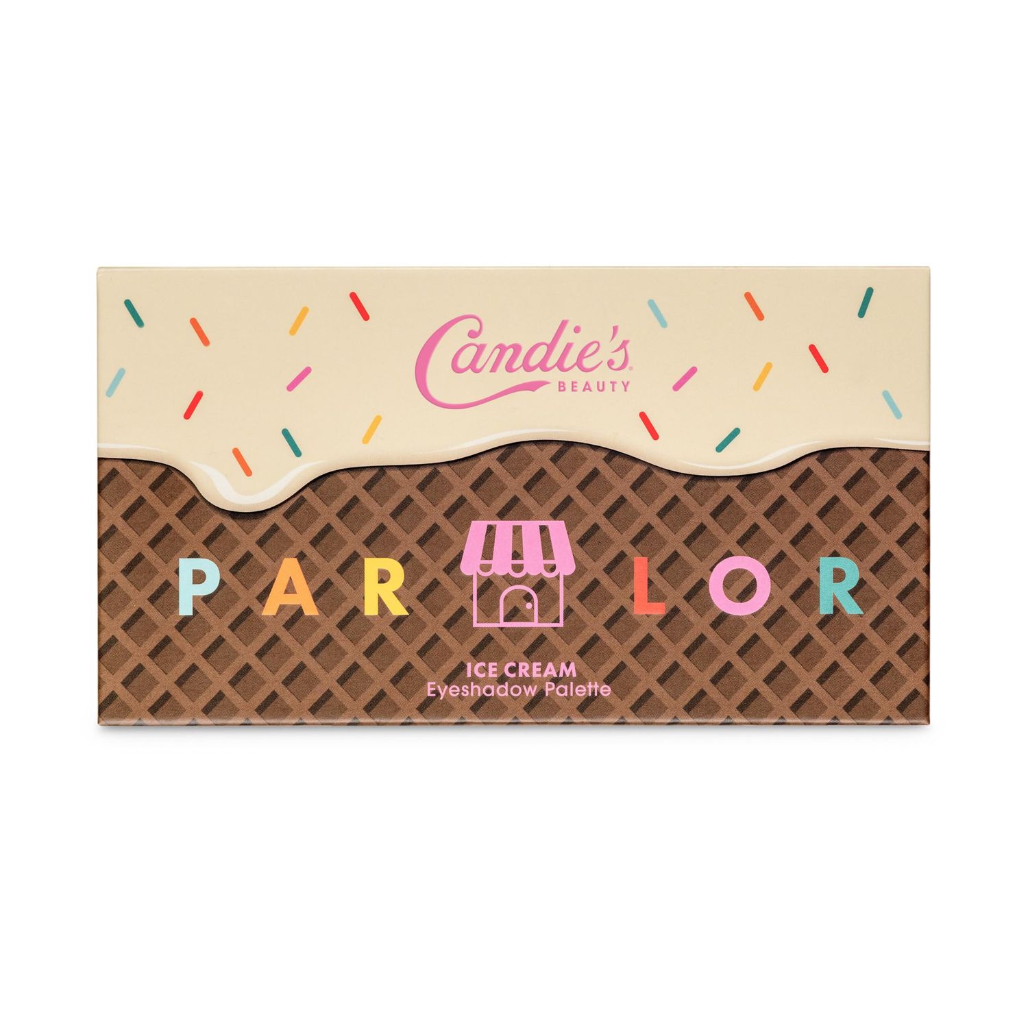 Candie&#39;s Parlor Gelato 18-Shade Eye Shadow Makeup Palette - Indulge in a Rich Spectrum of Italian-Inspired Hues