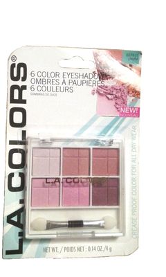 L.A. Colors Eyeshadow contains 6 Colors BEP431 Playful by L.A. Colors