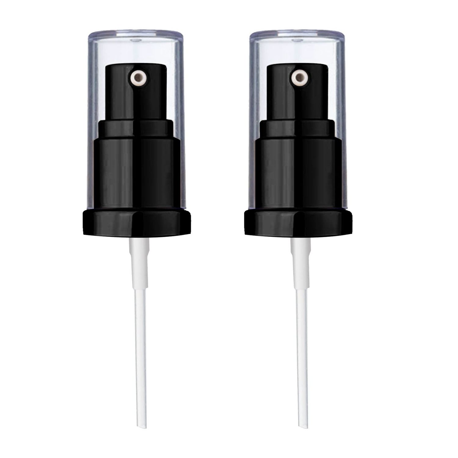 Chris.W 2Pack Foundation Pump Compatible with Maybelline Fit Me Liquid Foundation Makeup (BlackBlack)