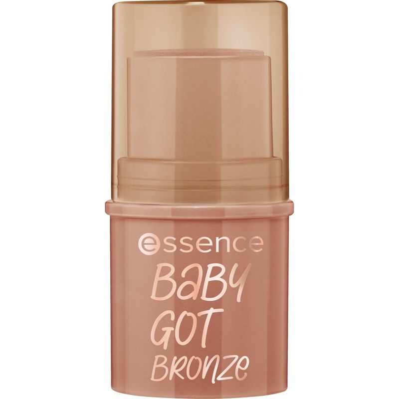 essence | Baby Got Bronze | Cream Bronzer Stick Easy to Apply &amp; Blend | Vegan &amp; Cruelty Free | Free From Gluten, Parabens, Preservatives, &amp; Microplastic Particles (10 | Cinnamon Spice)