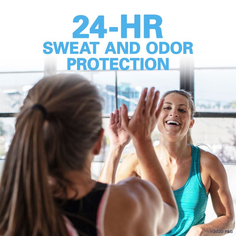 Secret Antiperspirant and Deodorant for Women, 24hr Sweat &amp; Odor Protection, PH Balanced Protection, Gentle on Skin, Invisible Solid, Shower Fresh Scent, 2.6 oz (Pack of 2)
