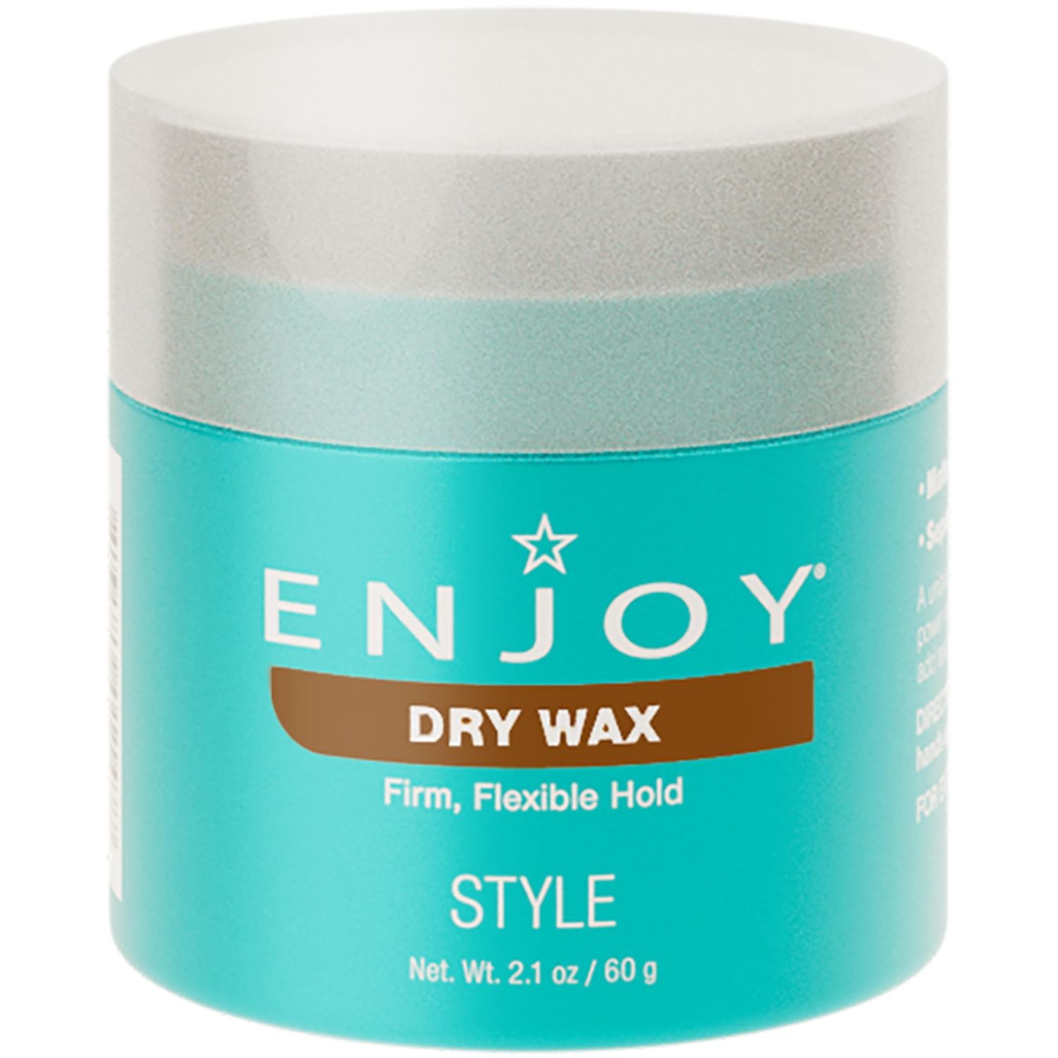 ENJOY Dry Wax (2.1 OZ) - Non-Greasy, Pliable Hair Wax