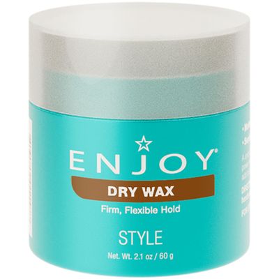 ENJOY Dry Wax (2.1 OZ) - Non-Greasy, Pliable Hair Wax