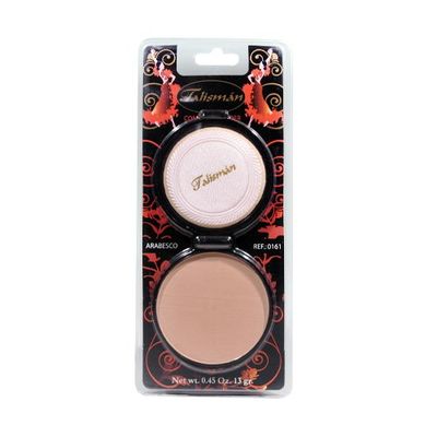 Talisman Cream Powder Natural .45 Oz. With Mirror-Polvo Crema Compacto Con Espej (Arabesco)