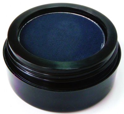 Pure Ziva Matte Cool Dark Navy Blue Cake Eyeliner &amp; Pressed Eyeshadow, Water Activated Powder Gluten &amp; Cruelty Free