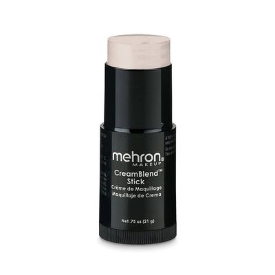 Mehron Makeup CreamBlend Stick | Face Paint, Body Paint, &amp; Foundation Cream Makeup | Body Paint Stick Perfect for Halloween Makeup .75 oz (21 g) (Butterfly Ivory)