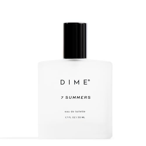 Dime Beauty Perfume 7 Summers, 1.7 oz  50 ml - Sweet Floral Scent, Hypoallergenic, Clean Perfume, Eau de Toilette For Women