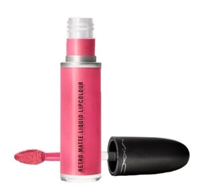 MAC Retro Matte Liquid Lipcolour - 133 Metallic Rose (Rose Gold) 5 ML  0.17 FL OZ