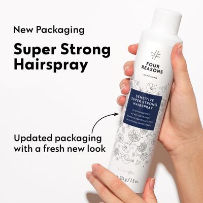 No nothing Sensitive Unscented Hairspray with Extra Hold - Finishing Spray for Styling with Humidity Protection - Fragrance Free &amp; Hypoallergenic - 7.55 oz (New Packaging)