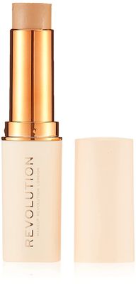 metrey Makeup Revolution Fast Base Stick Foundation F12, Dark Brown, 30g