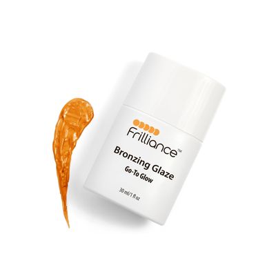 Frilliance Hydrating Go-To Glow, Bronzing Glaze Drops, Cruelty-Free Hypoallergenic for Teens of All Skin Types, 30 ml  1 fl oz