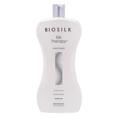 BioSilk Silk Therapy Conditioner, Moisturizes &amp; Conditions Hair For Incredible Shine, Sulfate, Paraben, &amp; Cruelty-Free, 34 Oz