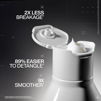 Redken Bonding Conditioner for Damaged Hair Repair | Strengthens and Repairs Weak and Brittle Hair | Acidic Bonding Concentrate | Safe for Color-Treated &amp; All Hair Types