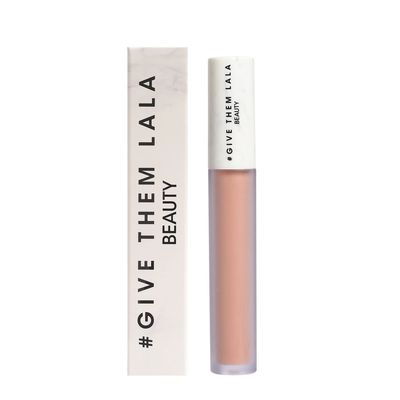 GIVE THEM LALA Matte Lipstick - Hydromatte Liquid Lipstick For Women - Satin Soft, Non-Drying Finish - Lightweight and Long Lasting Lipstick - Cruelty Free Lip Makeup (Get Out)