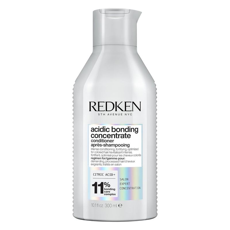 Redken Bonding Conditioner for Damaged Hair Repair | Strengthens and Repairs Weak and Brittle Hair | Acidic Bonding Concentrate | Safe for Color-Treated &amp; All Hair Types