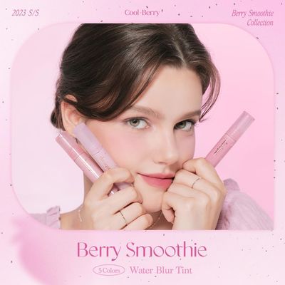 dasique Water Blur Tint #06 Berry Ade | Berry Smoothie Collection | Vegan, Cruelty-free | Watery formula transfroming into silky finish