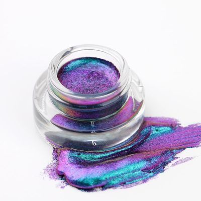 Bowitzki 3g Cream Multi Chrome Eyeshadow Multichrome Chameleon Gel Makeup Color shifting Multi-chrome Longer Lasting No Creasing Shimmer Eye Shadow (Galaxy)