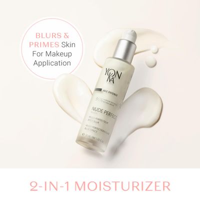 Yon-Ka Nude Perfect Face Primer (50ml) Pore Minimizer and Complexion Corrector, Blue Light and Environmental Protector, All Skin Types, Paraben Free
