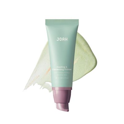 JOAH Cooling and Correcting Primer, Blurring and Cooling Face Primer, Centella Asiatica and Aloe Vera Extract to Reduce Redness, Help Calm Irritated Skin, Cruelty Free, 1.01 fl oz