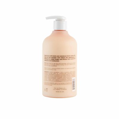 Hairitage Length Check! Hair Conditioner Treatment with Biotin &amp; Jamaican Castor Oil, 13 Fl Oz