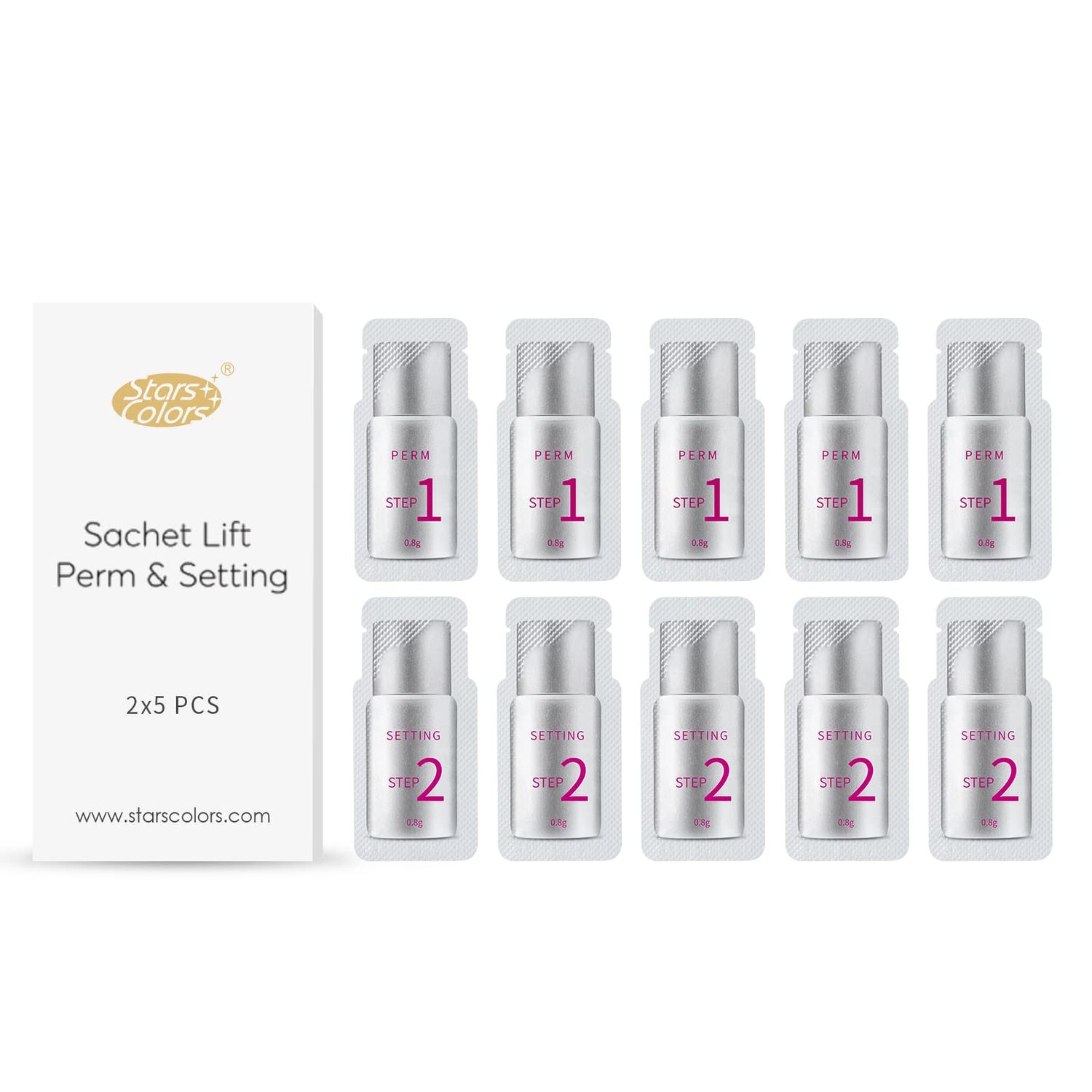 Fast Perm Lash Lift Kit Eyelash Perm Kit Perm&amp;Setting Lotion (Quantity 25 Packs)