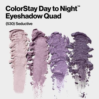 Revlon Eye Shadow Palette, ColorStay Day to Night, Makeup Stocking Stuffers for Women, Blendable Matte &amp; Shimmer Shades, 530 Seductive, 0.16 Oz