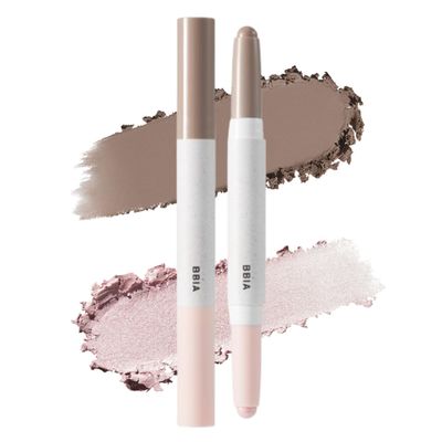 BBIA Last Contour Stick - Dual-Sided Contouring &amp; Highlighting Duo Stick Easy Dual-Ended Natural Contour &amp; Highlight Blendable Buildable Longlasting Korean Face Makeup (02 COOL DETAIL, Pack of 1)