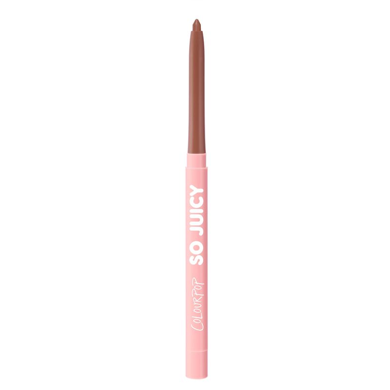 ColourPop So Juicy Plumping Lip Liner with Peptides - Long Lasting Lip Liner for Visibly Plumped &amp; Shaped Lips - Enriched with Smoothing Ceramides &amp; Peppermint - Jaguar (0.01 oz)