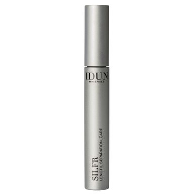 IDUN Minerals Mascara Silfr - Long Lasting, Thickening Brown Mineral Mascara - Flexible, Anti-Clumping Tapered Wand for Easy Lash Separating - Vegan, ophthalmologically Tested- Silfr Brown - 0.34 oz