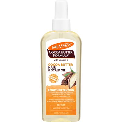 Palmer&#39;s Cocoa Butter &amp; Biotin Length Retention Hair and Scalp Oil, 5.1 Ounce