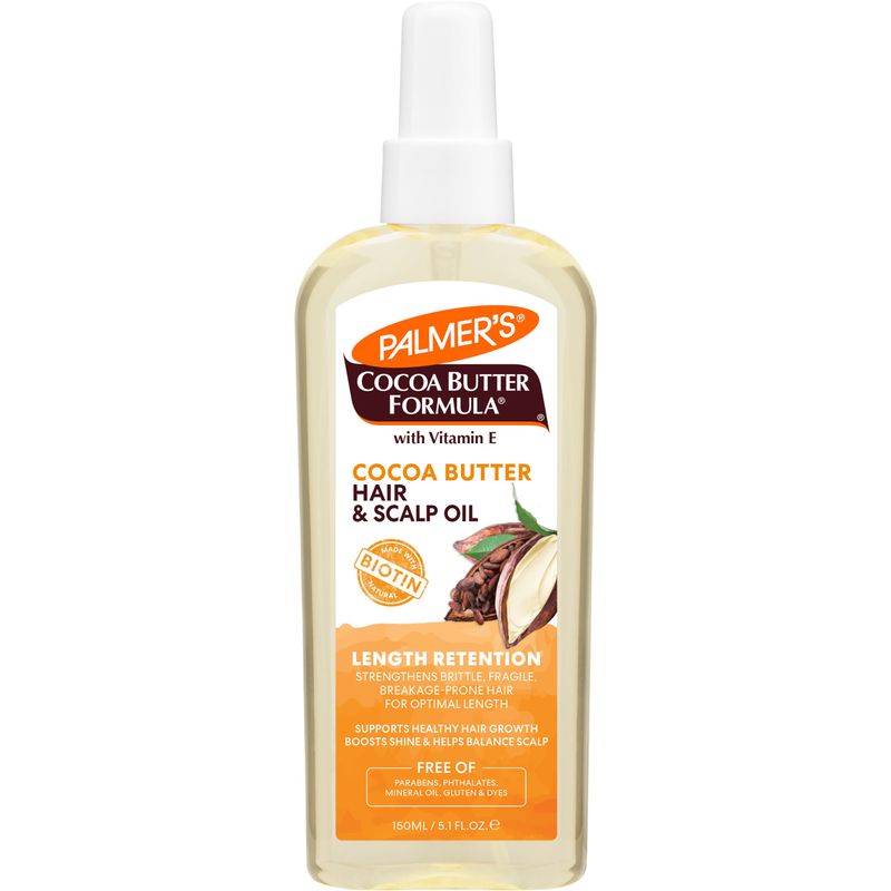 Palmer's Cocoa Butter &amp; Biotin Length Retention Hair and Scalp Oil, 5.1 Ounce