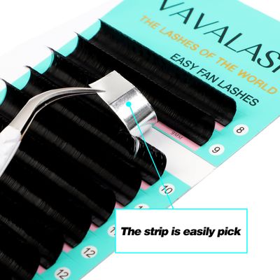 Eyelash Extension Supplies D Curl 0.07 Rapid Volume Lash Extensions Easy Fan 3D 4D 5D 6D 7D 10D Automatic Blooming Flower Lashes Self Fanning Russian Individual D-0.07,8-15mm