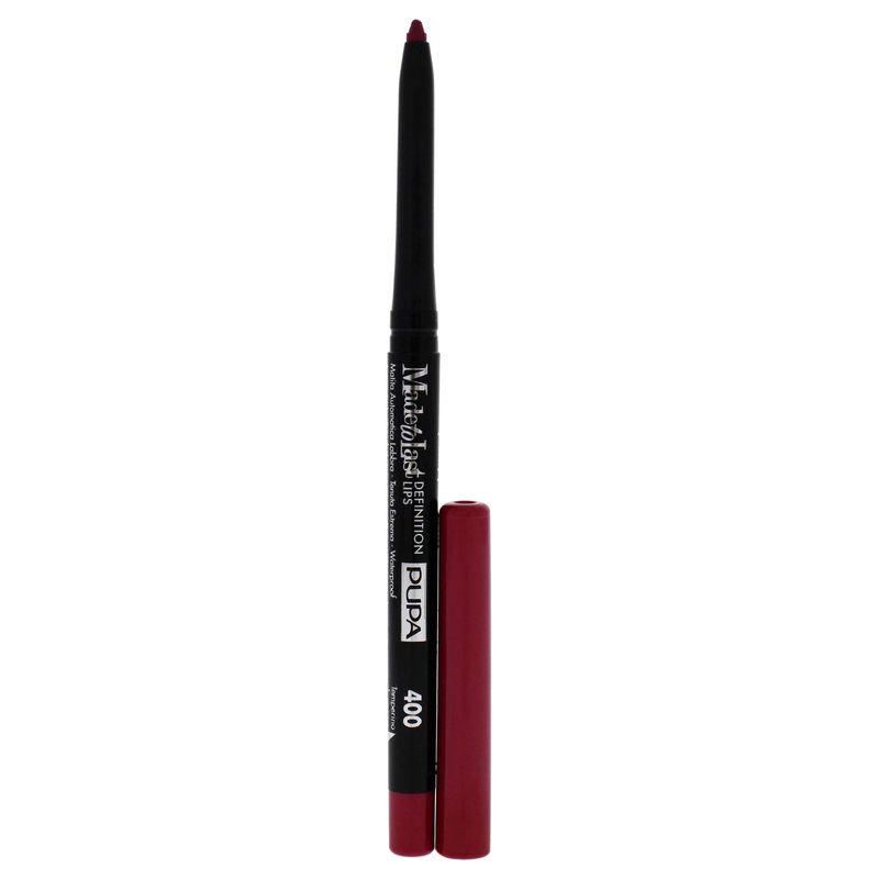 Pupa Made To Last Definition Lips - 400 Intense Fuchsia Milano for Women - 0.012 oz Lip Pencil