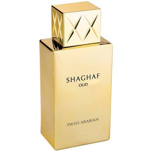 Swiss Arabian Shaghaf Oud - Luxury Products From Dubai - Long Lasting, Addictive Personal EDP Spray Fragrance - Seductive Signature Aroma - 2.5 Oz