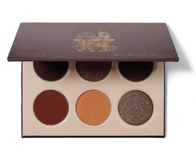 Juvia&#39;s Place Palette The Chocolates - Tan, Auburn, Shades of 6, Rich Dark Chocolate Palette, Professional Eye Makeup, Pigmented Palette, Makeup Palette for Eye Color &amp; Shine